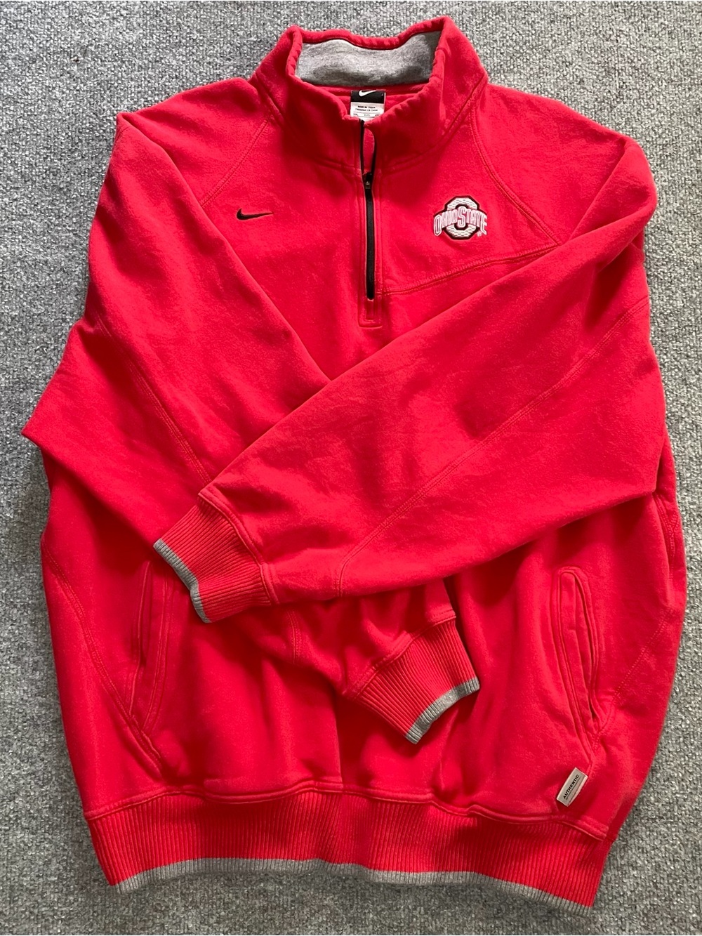 Vintage Ohio State Nike Quarter Zip Pullover